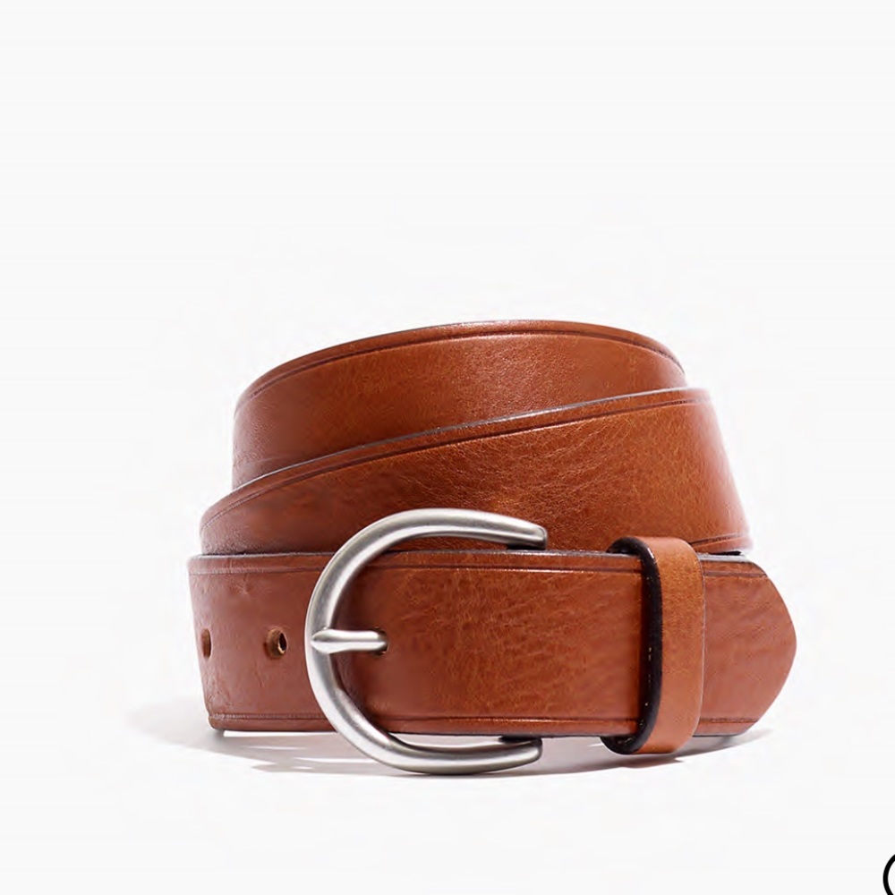 Madewell Medium Perfect Leather Belt B3052